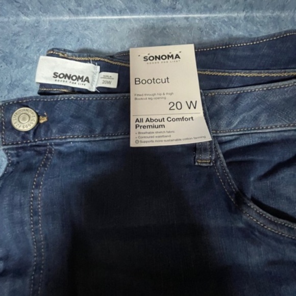 NEW Sonoma Goods For Life BootCut Jeans - Picture 2 of 3